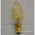 1.5W 35mm Dimming LED Filament Candle Light Bulb (YM-COBC35-1.5W)